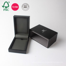 Custom Black Paper Jewellery Wedding Luxury Gift Box Packaging Paperboard Fabricante Desde China